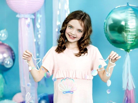 Girlanda Syrenka, opalizujący 165 cm