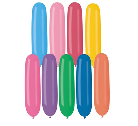 Balony do modelowania Gemar MIX 100szt Q318