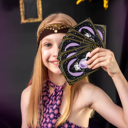 Karty do wróżenia Andrzejki Wróżki Magia 30 szt.