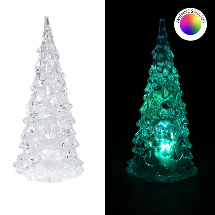 Choinka LED wielokolorowa dekoracja świąteczna