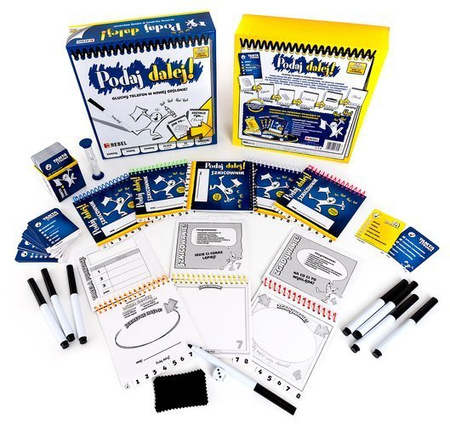 Gra planszowa Podaj Dalej Rebel