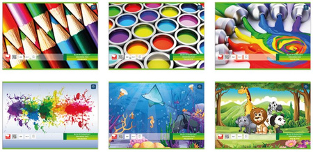 Blok rysunkowy biały A4 20 kartek