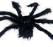 Pająk czarny duży dekoracja XL 50cm