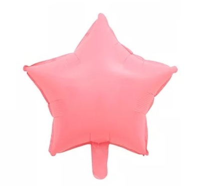 Gwiazdka PASTELOWA balon foliowy 18"
