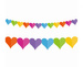 Girlanda Kolorowe Serduszka