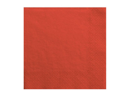 Serwetki gładkie 33 x 33 cm 20 szt.