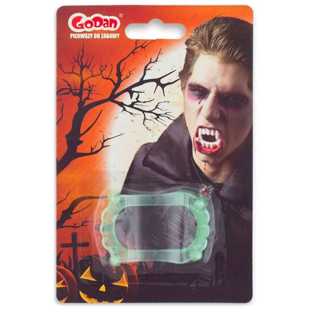 Świecące Zęby Szczęka Wampira