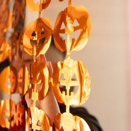 Kurtyna Party Dynie wisząca 100x200 cm Halloween