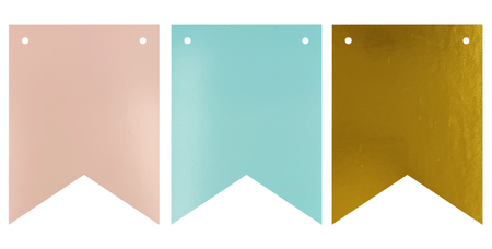 Baner girlanda DIY 12 szt. kolor do wyboru