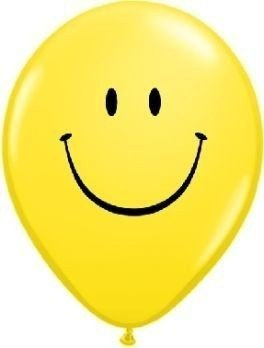Gemar 12 cali 25 szt UŚMIECH ŻÓŁTY