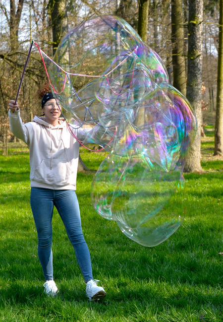 Proszek na Płyn do dużych baniek mydlanych Leo Creative