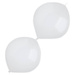 Balony do girland Everts Decor Line E-LINK Frosty White 12 cali 50 szt.