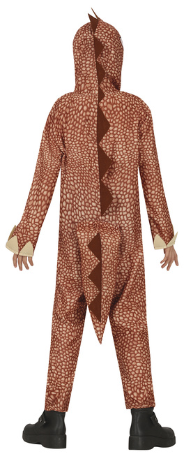 Strój dziecięcy dinozaur brązowy