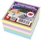 Kostka papierowa kolorowa 85x85x35 mm Nieklejona