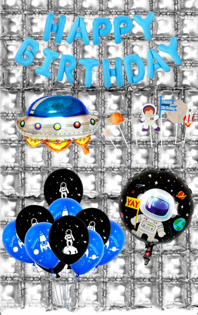 Balon foliowy UFO Statek Kosmiczny 63 x 60 cm