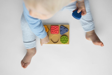 Puzzle sensoryczne Kształty 6 szt.