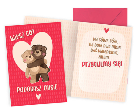 Kartka okolicznościowa WALENTYNKI Podobasz MiSię 