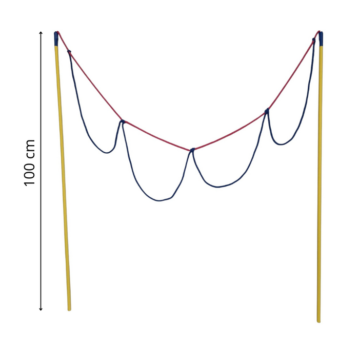Kijki Sznurek do dużych baniek mydlanych PRO Cztery Oczka