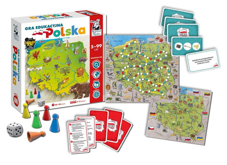POLSKA NOWE WYDANIE GRA EDUKACYJNA KAPITAN NAUKA