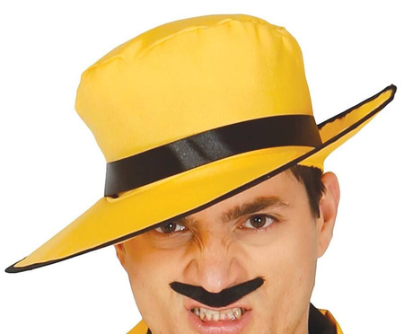 Strój męski Gangster żółty Maska