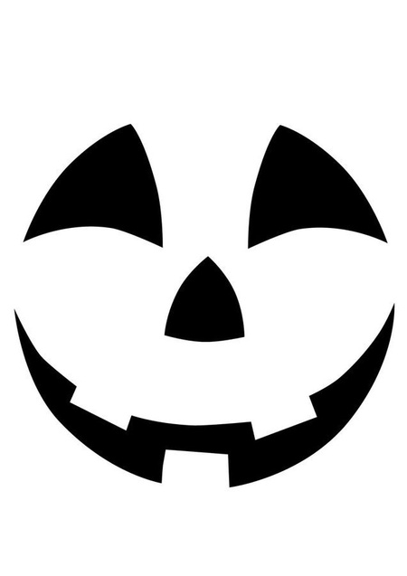 Szablony do wycinania dyni dekoracja Halloween 10 szt.