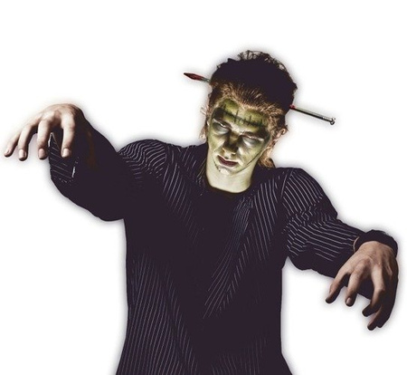 Opaska Gwóźdź przebijający głowę halloween