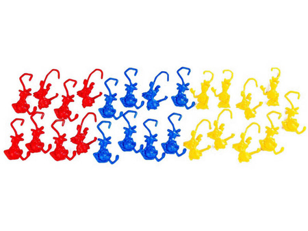 Małpi sznur Gra zręcznościowa Małpki w koszyku Spadające małpki