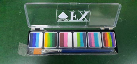 Paletka farb do twarzy Splitcake SHINE Essential Diamond FX 6x6g