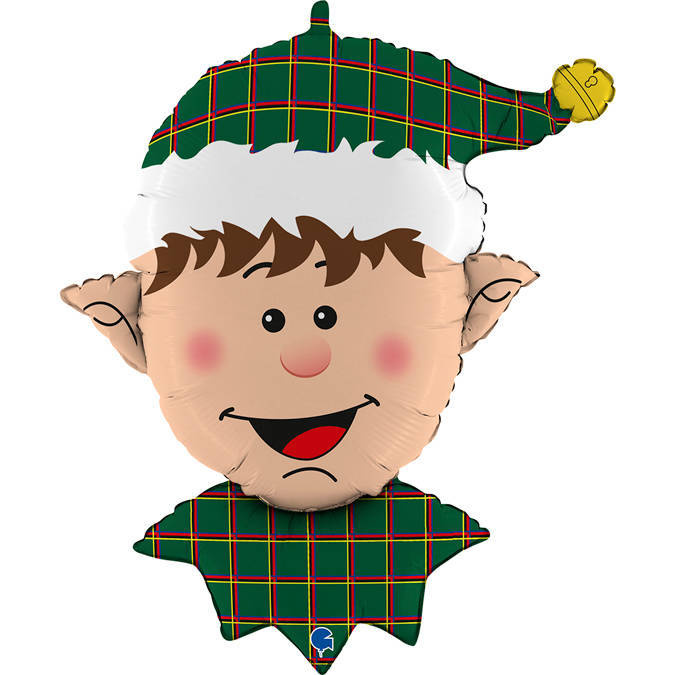 Balon foliowy świąteczny ELF 32" Grabo