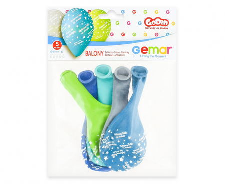 Najlepszy Tata Dzień Ojca balony lateksowe 12" 5 szt.