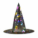 Kapelusz Wiedźmy Czarownicy z hologramem