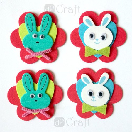 Ruchome oczka świecące w ciemności GLOW mix 20 szt.