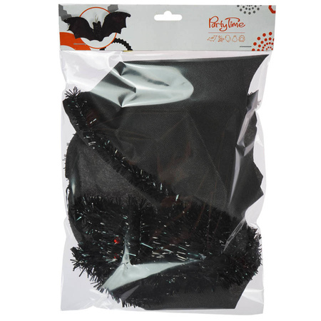 Nietoperz dekoracja wisząca na halloween 81 cm