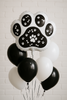 Łapa psia łapka balon foliowy 50 cm czarna