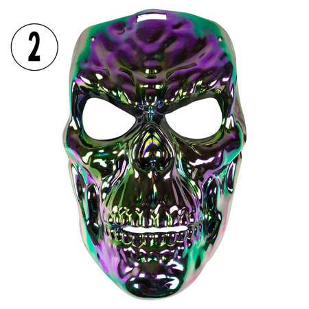 Maska opalizująca Halloween Horror 1 szt.