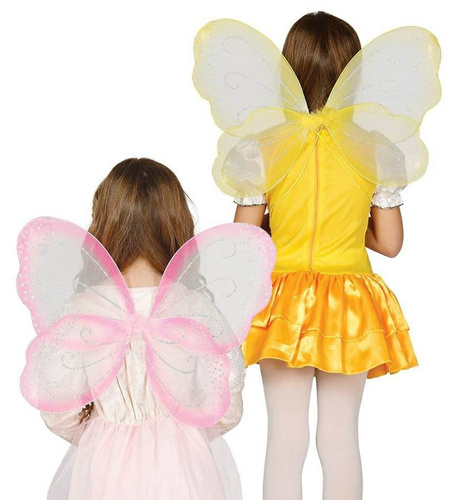 Skrzydełka skrzydła Motyla Wróżki dwa kolory 50 cm