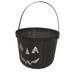 Wiaderko Dynia na Halloween czarne 20 cm
