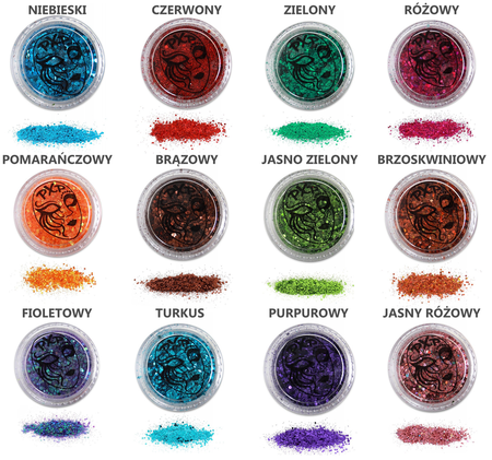 Brokat sypki profesjonalny Glitter PartyXplosion 5g 1 szt.