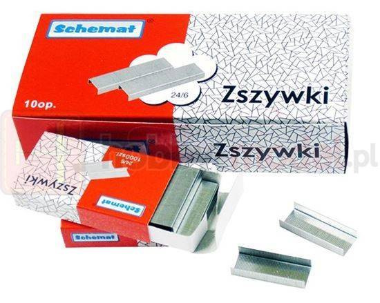 Zszywki 24/6mm opakowanie 1000 szt.
