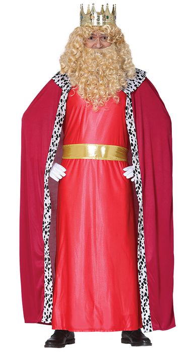 Strój Król czerwony na Jasełka dla dorosłych