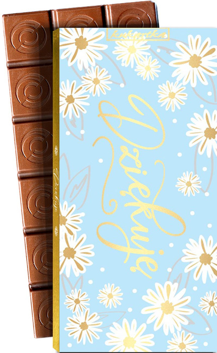 Czekolada mleczna prezentowa Dziękuję