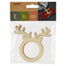 Świąteczne obrączki na serwetki Reniferki 4 szt.