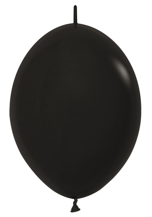 Balony do girland (Link-o-loon) LOL 12 cali Sempertex Solid 50 szt. Black