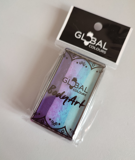 Global Colours farba do twarzy i ciała One Stroke Split Cake 25g