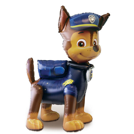 Psi Patrol Chase  stojący "chodzący" balon foliowy Anagram 93x137 cm
