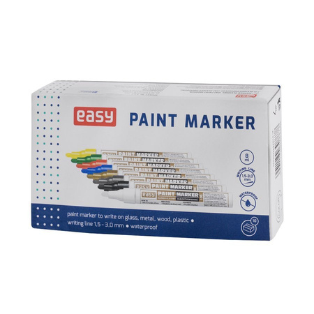 Marker olejowy paint marker BIAŁY Easy