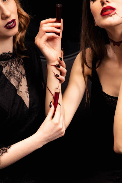 Tatuaże zmywalne wodne Blizny ślady krwi rany Halloween mix