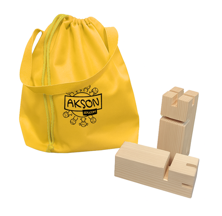 Worek z uchwytem pokrowiec Wieża Dźwig ŻÓŁTY