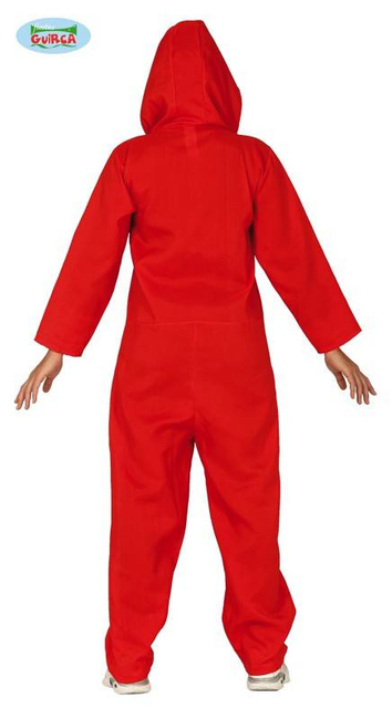 Strój dla dorosłych Skazaniec z kapturem "Dom z papieru" kobieta