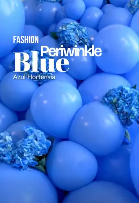 Balon lateksowy 18 cali Sempertex Solid 1 szt. Periwinkle Blue